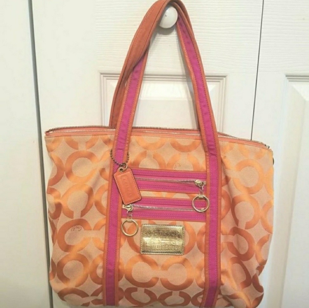 Coach poppy purse